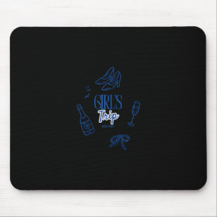 Girls Trip Iceland Weekend Vacation Mouse Mat