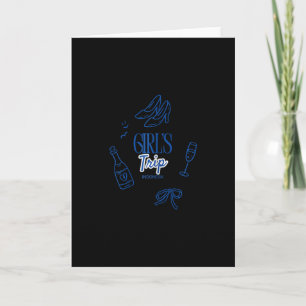 Girls Trip Indonesia Weekend Vacation Card
