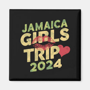 Girls Trip Jamaica 2024 Weekend Summer Vacation  Magnet