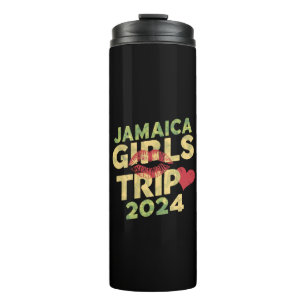 Girls Trip Jamaica 2024 Weekend Summer Vacation Thermal Tumbler