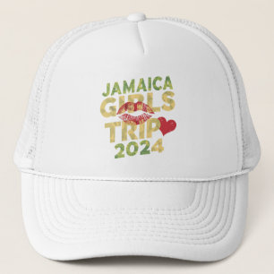 Girls Trip Jamaica 2024 Weekend Summer Vacation  Trucker Hat