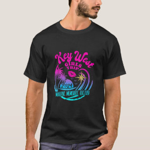 Girls Trip Key West 2024 Beach Womens Weekend Birt T-Shirt