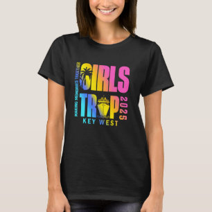 Girls Trip Key West Family Vacation Trip Girls Bea T-Shirt