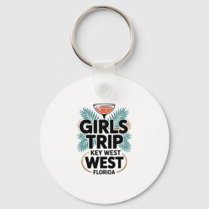 Girl's Trip Key West Women Girls Besties Florida V Ring