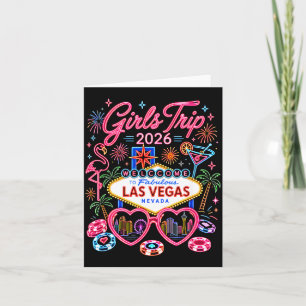 Girls trip las vegas vacation 2026 besties friends card