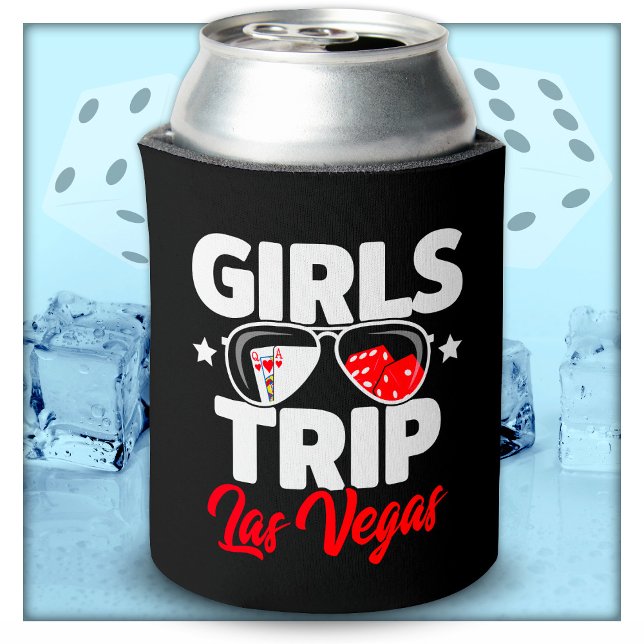 Girls Trip Las Vegas Vacation Girls Trip Las Vegas Can Cooler (Creator Uploaded)