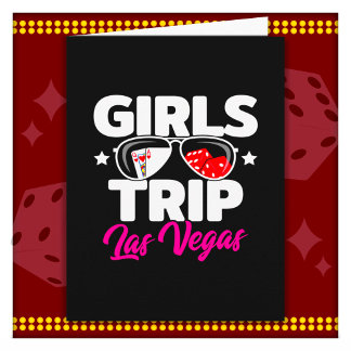Girls Trip Las Vegas Vacation Girls Trip Las Vegas Card
