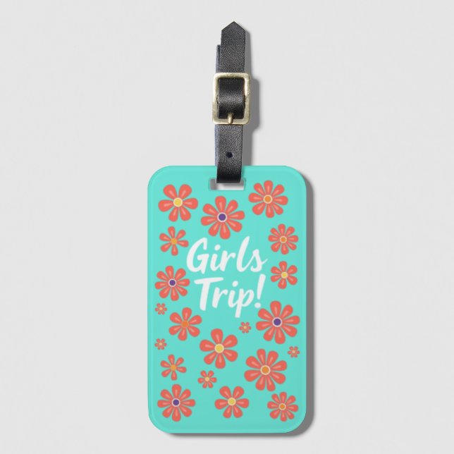 Girls Trip Luggage Tag (Front Vertical)