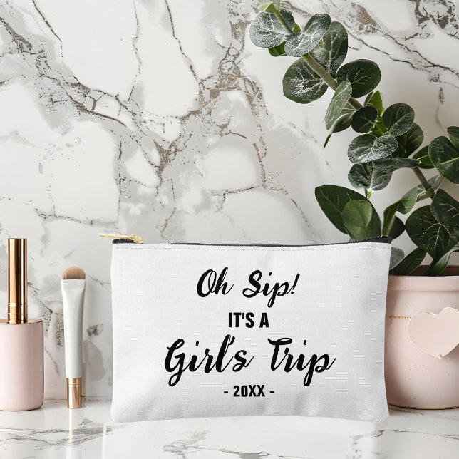 Girls Trip Makeup Weekend Summer Vacation Cosmetic Accessory Pouch (Creator Uploaded)