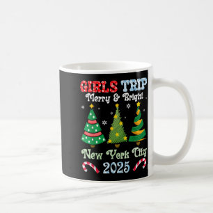 Girls Trip Merry And Bright Xmas New York City Vac Coffee Mug