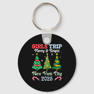 Girls Trip Merry And Bright Xmas New York City Vac Key Ring