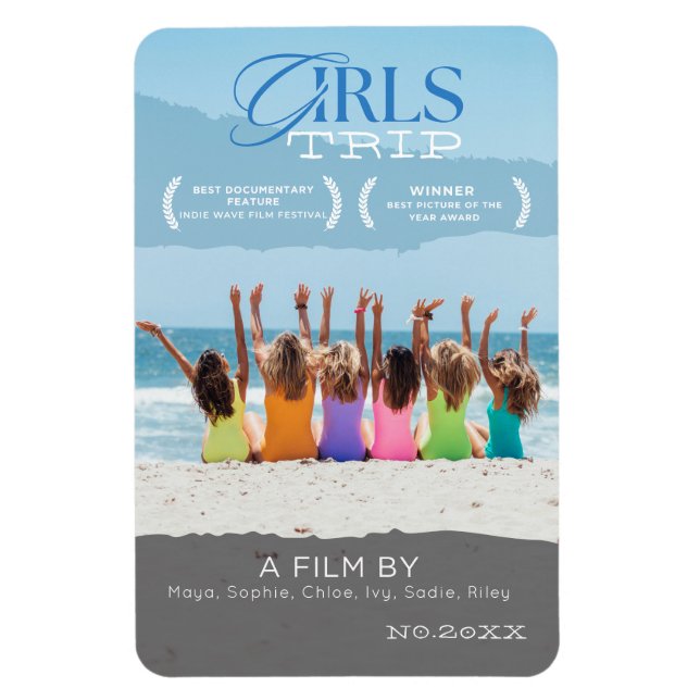 "Girls Trip" Movie Poster Award Magnet (Vertical)