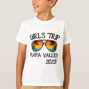 Girls Trip Napa Valley 2025 Summer Vacation Matchi T-Shirt
