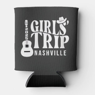 Girls Trip Nashville 2025 Vacation Summer  Can Cooler