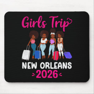 Girls Trip New Orleans 2026 Squad Matching Outfit  Mouse Mat
