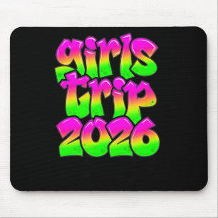Girls Trip New Orleans Louisiana 2026 Graffiti Gre Mouse Mat