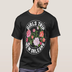 Girls Trip New Orleans Womens Weekend Birthday Sq T-Shirt