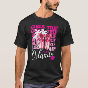 Girls Trip Orlando 2023 Women Weekend Birthday Par T-Shirt