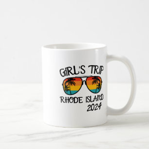 Girls Trip Rhode Island Summer Vacation Matching Coffee Mug