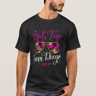 Girls Trip San Diego 2024 Womens Weekend Birthday  T-Shirt