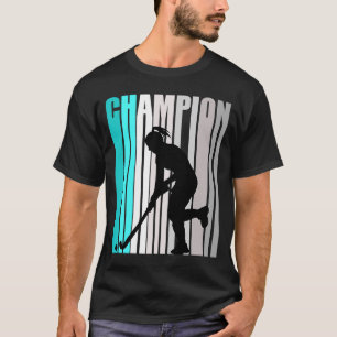 Girls Turquoise Hockey Champion Hockey Team T-Shirt