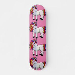 GIRLS UNICORN PINK SKATEBOARD