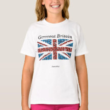 Girl's Union Jack T-shirt