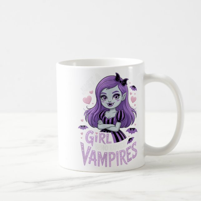 Girls Vamre  Coffee Mug (Right)