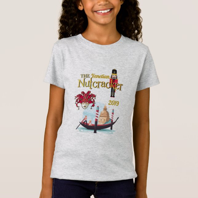 girls Venetian Nutcracker tshirt (Front)