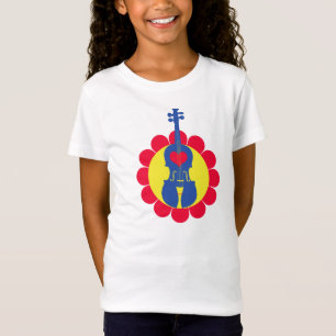 Girl's Violin T-Shirt