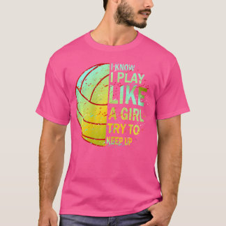 Girls Volleyball Volleyball T-Shirt