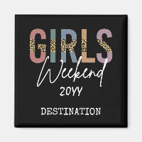 Girls Weekend Cheetah Print Girls trip getaway