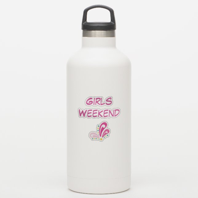 Girls Weekend Customisable Text (Waterbottle)