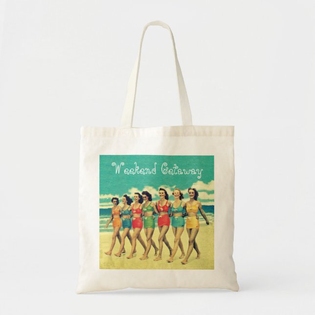 Girls weekend getaway tote bag (Front)
