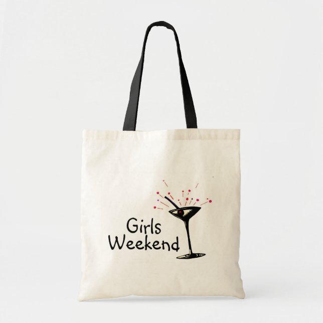 Girls Weekend (Martini 1) Tote Bag (Front)