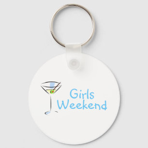 Girls Weekend Martini Key Ring
