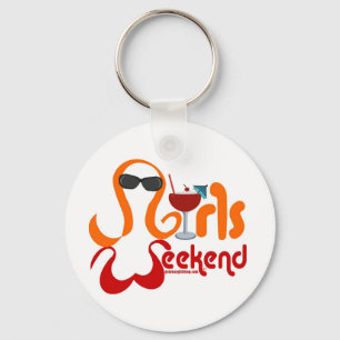 Girls Weekend Party Key Ring