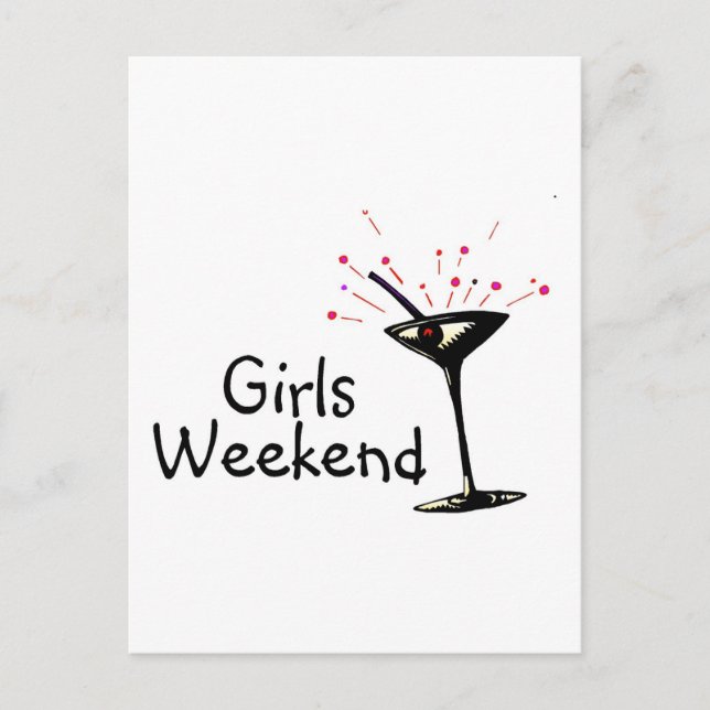 Girls Weekend Postcard (Front)
