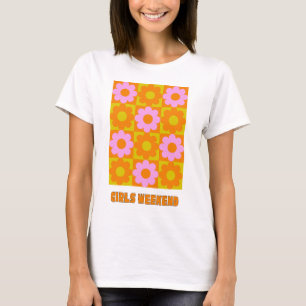 Girls Weekend Retro Bachelorette Party Bride T-Shirt
