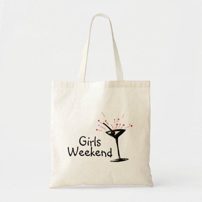 Girls Weekend Tote Bag (Front)