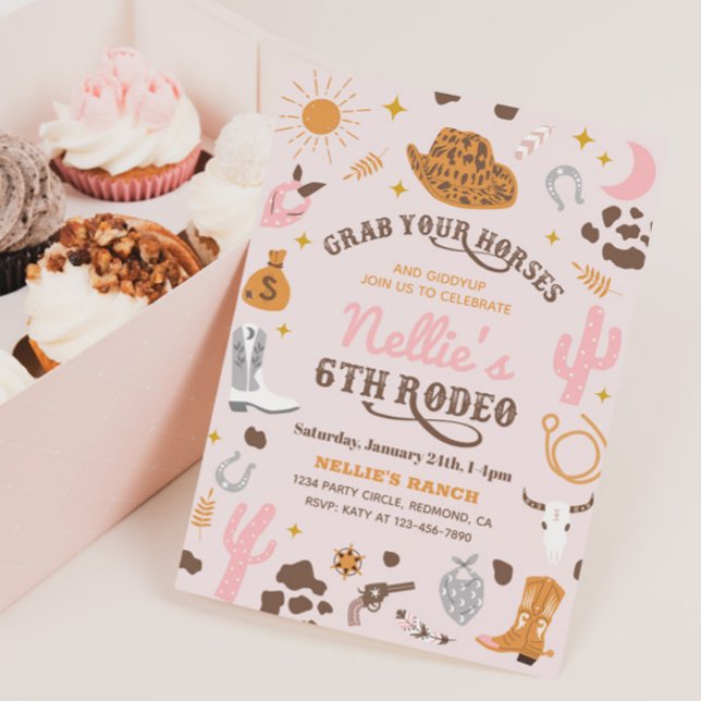 Girl's Western Invitation | Cowgirl Invitation (Creator Uploaded)