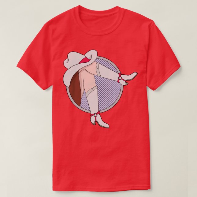 Girls who wear hats and boots T-Shirt (Design Front)