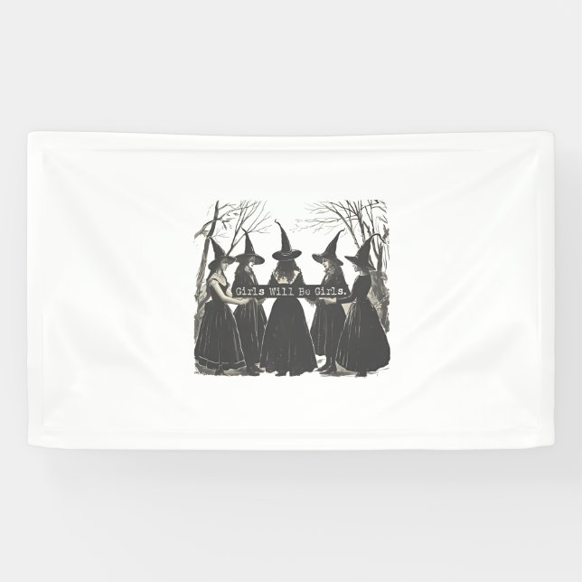 Girls Will Be Girl Feminism Women Empowerement  Banner (Horizontal)