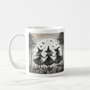 Girls will be Girls Dancing Witches Coffee Mug
