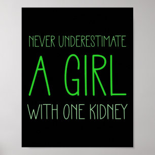Girls With One Kidney Disease Donor Transplant For Poster