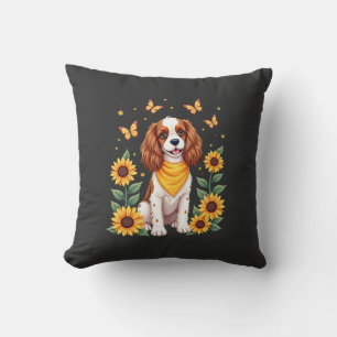 Girls Women Mum Cavalier King Charles Spaniel Dog Cushion