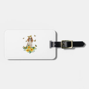 Girls Women Mum Cavalier King Charles Spaniel Dog Luggage Tag