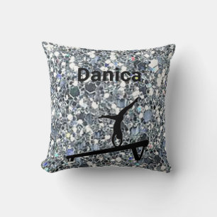 Girls Xcel Platinum Personalised Gymnastics Pillow