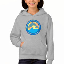 Girls Youth Point Fermin Elementary Logo Gray