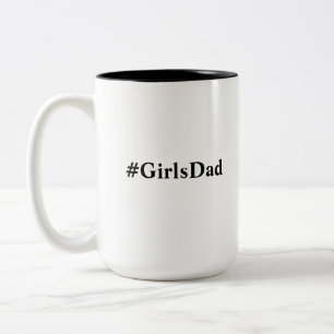 #GirlsDad Basketball Father's Day Mug